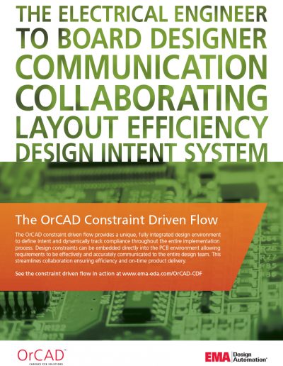 OrCAD Constraint Driven Flow 2