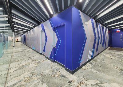 Hallway Mural Corner