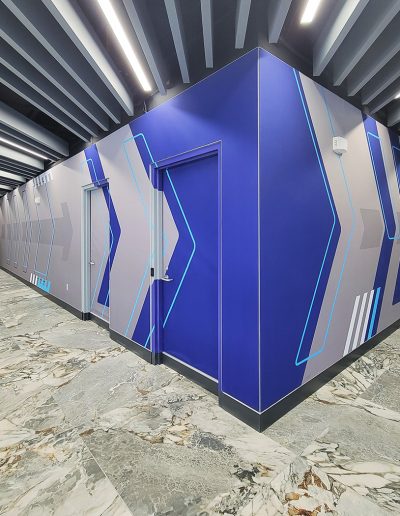 Hallway Mural Corner