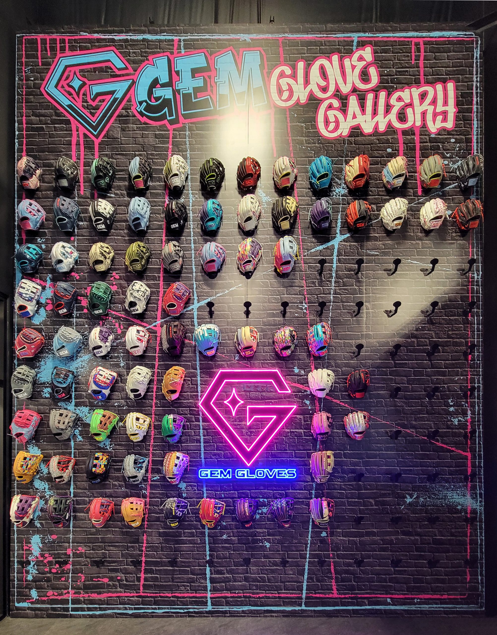 Smash It Glove Wall